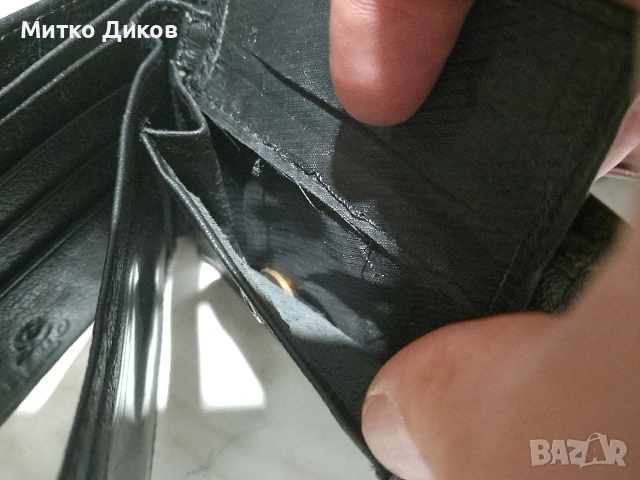 Портфейли естествена кожа нови с вътрешен цип и много прегради 120х95 мм, снимка 9 - Портфейли, портмонета - 55147264