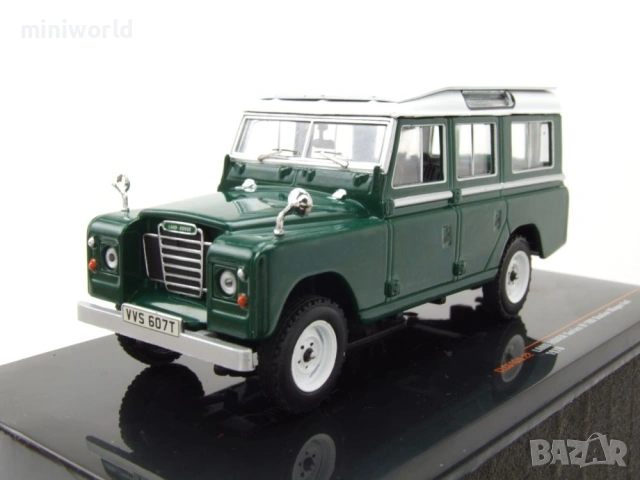 Land Rover 109 Series III 1978 - мащаб 1:43 на IXO моделът е нов в PVC дисплей-кейс