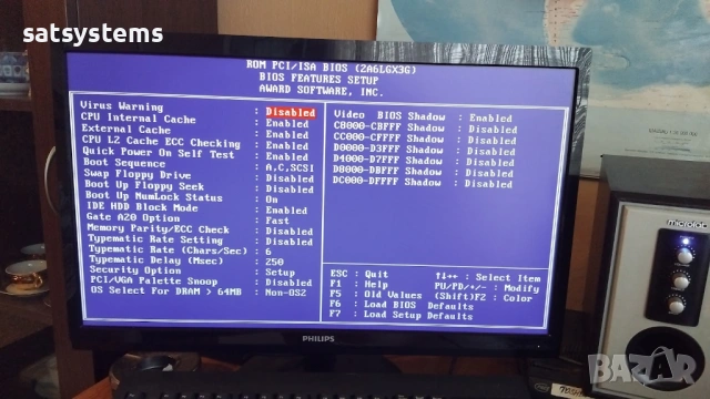 Дънна платка Acorp 6VIA/ZX85 VER:1.3 Socket 370 CPU+FAN+RAM, снимка 13 - Дънни платки - 54573702
