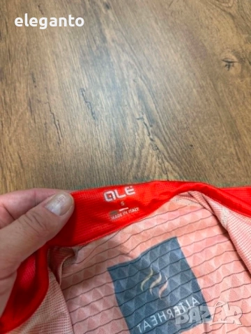 Мъжко вело джърси Ale Italy PR.R 2.0 Full zipper Pro Jersey , S размер, снимка 7 - Тениски - 54572449