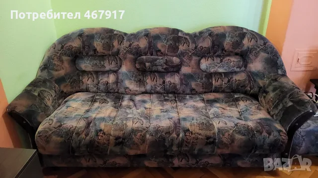 Комплект холна гарнитура, снимка 2 - Дивани и мека мебел - 55605604