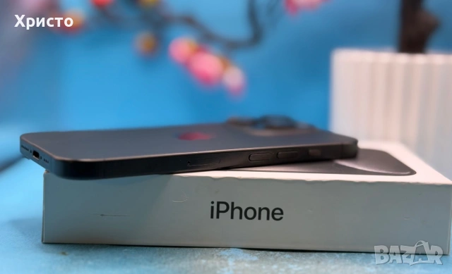ГАРАНЦИОНЕН!!! Apple iPhone 15 Pro, 128GB, 5G, Black Titanium , снимка 7 - Apple iPhone - 54842847