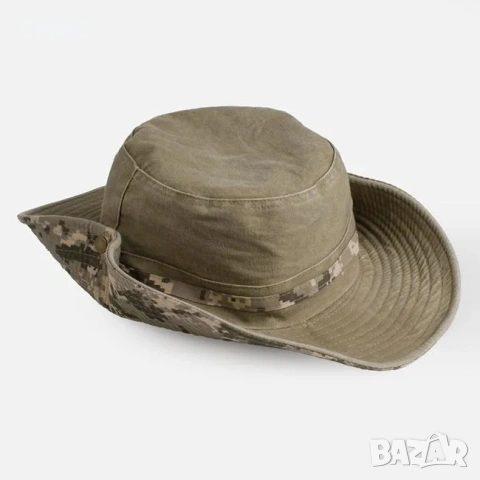 Мъжка шапка тип bucket каки_1261223, снимка 2 - Шапки - 54928767
