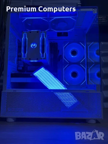 Бял геймърски компютър Ryzen 5600/RTX3060Ti/16 Ram/512 ssd/600W +ПОДАРЪК, снимка 2 - Геймърски - 55125078