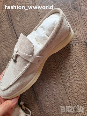 дамски лофери Loro Piana 36 nude реплика, снимка 14 - Дамски ежедневни обувки - 55225945