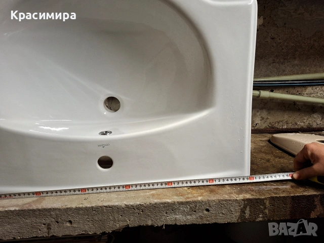 Керамична мивка Cersanit, снимка 2 - Мивки - 54013258