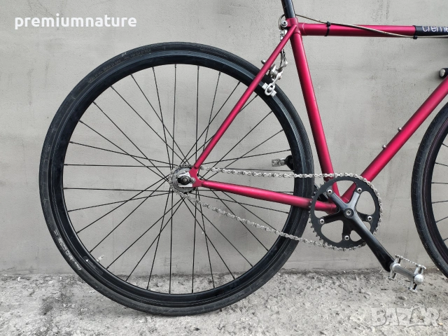 🏷️ Creme Infrared Fixie 28 / M / градски фикси шосеен велосипед от хромолибденова стомана, снимка 14 - Велосипеди - 55127843