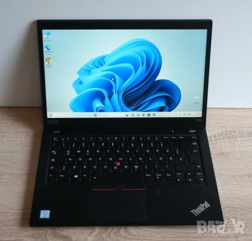 Бизнес лаптоп Lenovo Thinkpad T 490S Като нов!