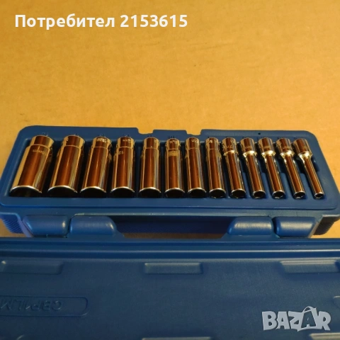 Cornwell Tools 13 части 14 дълги 6стенни вложки камъни комплект 4-15mm, снимка 3 - Други инструменти - 54874692