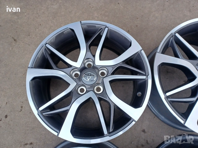 4 бр. чисто нови оригинални алуминиеви джанти TOYOTA 17 цола 5x114.3 , централен отвор 60.1 , ET39, , снимка 6 - Гуми и джанти - 54587462