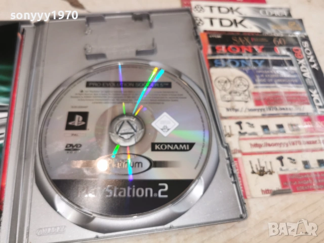 SONY PS2 GAME PRO EVOLUTION-SOCCER 5 1306262008H1E3R, снимка 15 - Игри за PlayStation - 54895830