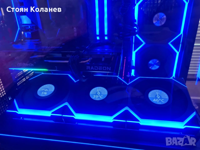 Геймърски компютър i5-14600KF,RX9060XT,32GB Ram, снимка 4 - Геймърски - 54489763