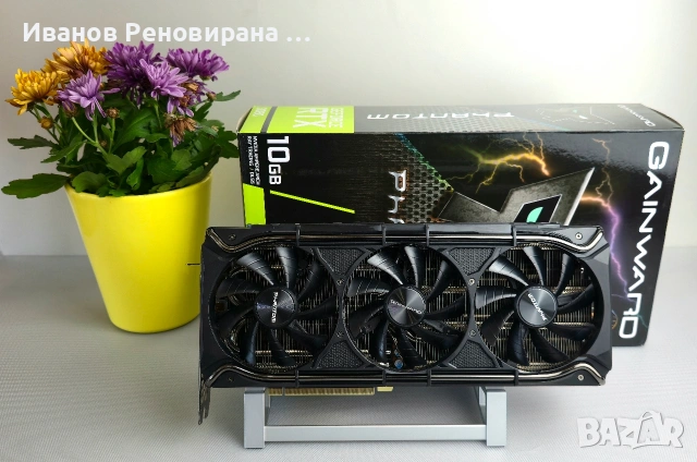 Видео карта Gainward Phantom RTX 3080 10GB GDDR6X Nvidia GeForce