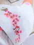 Дамски сет с бродерия и камъчета, снимка 5