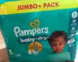 Pampers Baby Dry размер 4/5 пелени и гащи, снимка 5