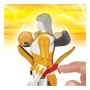 Трансформираща се екшън фигура Power Rangers Yellow Ranger с аксесоари – Auto-Morphin Trini, снимка 5