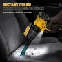 Безжичен вентилатор за издухване и прахосмукачка 2 в 1 за DeWalt 18V/20V, без батерия, снимка 8