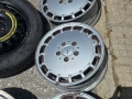 Лети джанти за Mercedes 15" 5x112 (W201 / W124) - 6Jx15 ET49 и Резервна гума патерица за 155/70/R17 , снимка 6