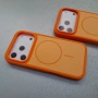 оранжев кейс MagSafe iPhone 17 Pro Max /iPhone 17 Pro , снимка 3