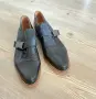 Оригинални кожени обувки BIANCO (Monk Strap) – Естествена кожа, снимка 2