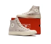 лимитирани кецове Converse Chuck 70 High "Festival Florals" Desert Sand Gold номер 39 ,5 , снимка 4