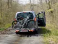 Продавам велосипеден багажник за теглич Thule Epos 3, снимка 9