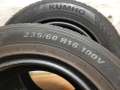  2 бр. 235/60/16 Kumho / летни гуми, снимка 8