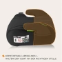 Детска седалка за кола Lionelo Luuk isize Black Carbon Бустер Столче за кола, снимка 4