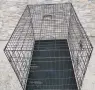 голяма метална клетка за куче 106x70x76см за транспорт и стационар , снимка 6