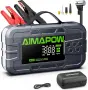 Чисто нов запечатан в целофан стартер за кола AIMAPOW A30 9000A / 2220mAh / 26.64Wh компресор 160psi, снимка 1