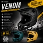Кросова каска VENOM, Full Face, EN Сертификат, Модулна, Размери: S/M и L/XL, снимка 1