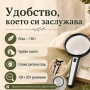 Голяма увеличителна ръчна лупа лед осветление за четене професионална, снимка 6
