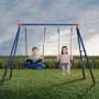Комплект от 2 метални люлки FunZone - безкрайно забавление на двора, снимка 2