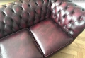 Честърфийлд кожен диван Chesterfield ОРИГИНАЛЕН, снимка 4