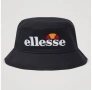 Шапка Тип Идиотка Ellesse • Черна • С Бродирано Лого • Bucket Hat, снимка 1