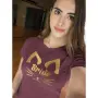 Дамска тениска с щампа - Bride meow, снимка 6