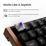 Безжична механична клавиатура Keychron K2 HE, 2.4GHz/Bluetooth, снимка 3