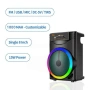 Преносима караоке тонколона с микрофон ZQS8146, снимка 3