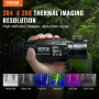 Термо монокъл VEVOR HT-C18, <40 mK, OLED дисплей За нощно наблюдение, лов, инспекции и технически пр, снимка 1