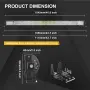107см, 540W Лед бар Willpower 42 инча, три реда диоди, 12V - 30V, IP67, снимка 3