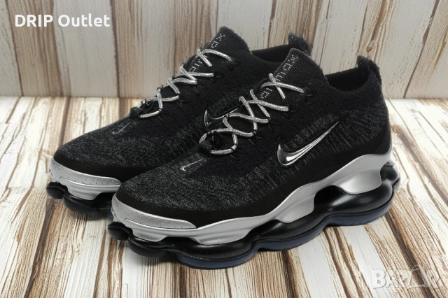 !НОВИ! Nike Air Max Scorpion | Black/Silver | + КУТИЯ, снимка 3 - Маратонки - 54574502