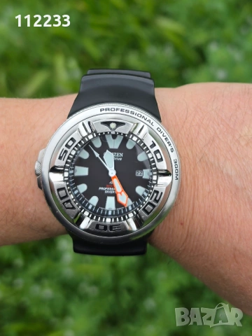 Citizen Promaster Ecozilla-Eco-Drive Professional Diver., снимка 4 - Мъжки - 54648662