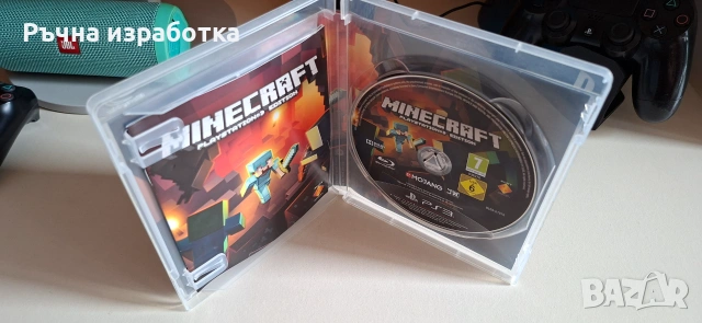 minecraft ps3 game диск конзола контролер игра playstation game джойстик cd sony playstation , снимка 3 - Игри за PlayStation - 55258809