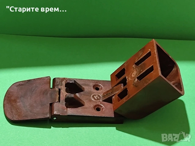 РЕТРО БАКЕЛИТОВ ПЕПЕЛНИК – БДЖ , снимка 5 - Антикварни и старинни предмети - 54048104