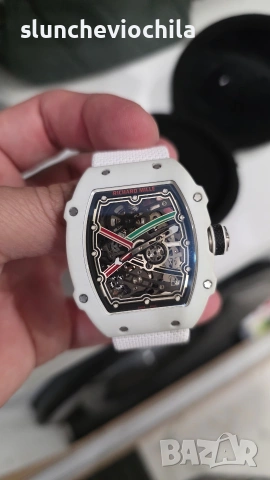 Часовник Richard Mille RM 67-02 extra flab Carbon, снимка 5 - Мъжки - 54547384