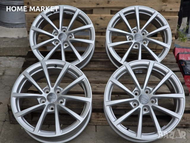 5х112 Джанти 17 Цола Ауди 5x112 Audi Чисто Нови Оригинални Джантите са чисто нови оригинални на Ауди, снимка 8 - Гуми и джанти - 54429933
