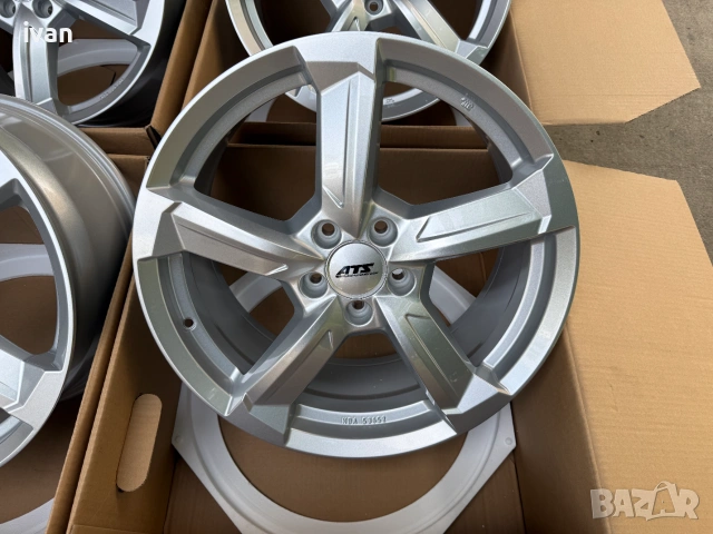 4 бр. чисто нови алуминиеви джанти ATS 19 цола 5x112, централен отвор 66.5, ET56, 8.5J, снимка 3 - Гуми и джанти - 55145062