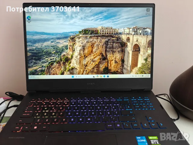 Геймърски лаптоп HP Omen