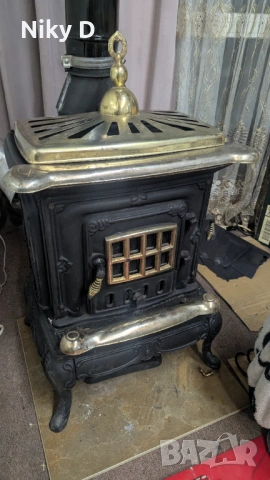 Чугунена камина, снимка 2 - Камини - 54151341