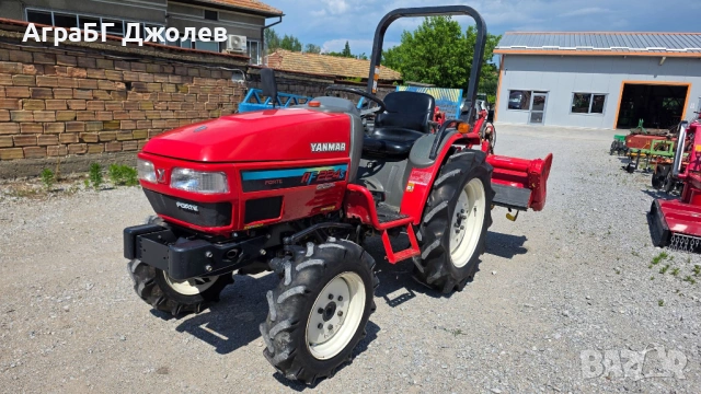 Японски трактор Yanmar AF224S с фреза, 4x4, 24 к.с., АграБГ Джолев